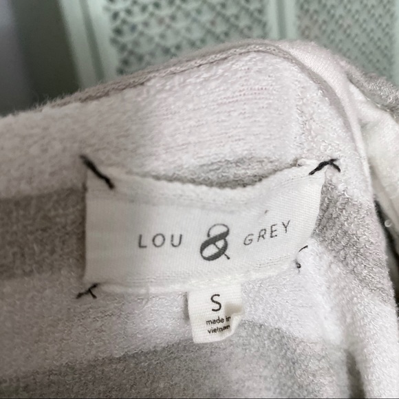 Lou & Grey Striped Cowl Neck Tunic Sweater - Picture 4 of 5